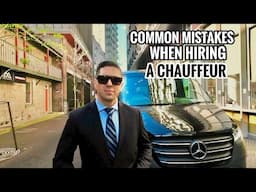 5 Common Mistakes People Make when using Chauffeur Services