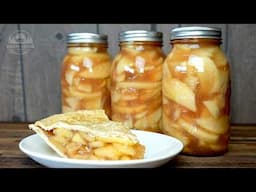 Canning Apple Pie Filling - Recipe for Delicious Homemade Canned Apples