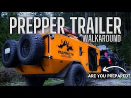 Ultimate Prepper Trailer Walk Around - Mammoth Overland ELE