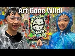 Painting Chaos: Art Attack in Taipei!