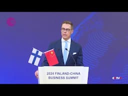 Finnish President Alexander Stubb Wraps Up State Visit to China with Stop in Shanghai