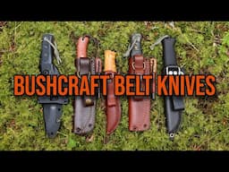 5 Favorite Bushcraft Belt Knives that I Actually Use