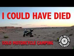 3 Motorcycle Camping Mistakes