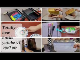 8 Totally New Hacks|Zero Cost DIY Ideas For Home and Kitchen Organization