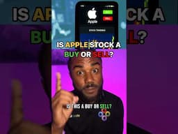 Is Apple stock a Buy or Sell? 🍏🚨 #iphone #investing