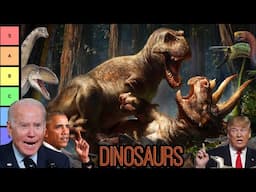 US Presidents make a Dinosaur Fighting Tier list