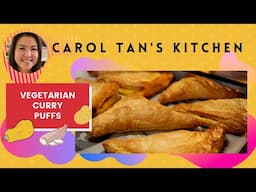 Baked Vegetarian Curry Puffs with Pumpkin and Sweet Potatoes | Simplified Version