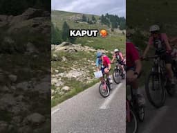 That escalated quickly… 😵🪫 #cycling #climb #mountains