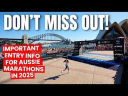 GET YOU ENTRIES IN FOR AUSTRALIA'S BIGGEST MARATHONS