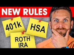 Your 401k, Roth IRA, and HSA are About To Change