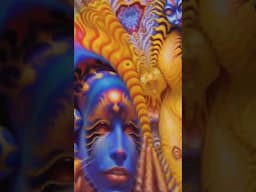 AI Generated Psychedelic Hallucinations (collab with @natsharpe4364) #psychedelic