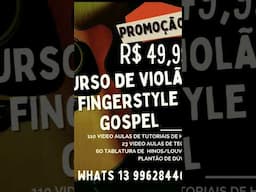 curso de violão fingerstyle #fingerstylegospel #guitarfingerstyle #guitar #violaocristao