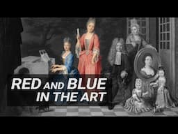 Red and Blue in the Art