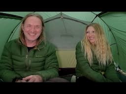 A vegan tries bacon! Wild Camping in The Peak District