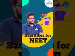 Sacrifices for NEET | #neet #neetpreparation #motivation #sacrifice #shorts