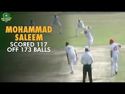 Mohammad Saleem scored 117 off 173 balls | Lahore Blues vs Sialkot | Quaid-e-Azam Trophy 2024-25