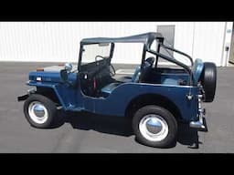 1957 Willys DJ-3A Dispatcher 2x4 Jeep on GovLiquidation.com