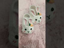 Crochet Baby Bunny Shoe | The Craft Cat #shorts #tutorial #comingsoon