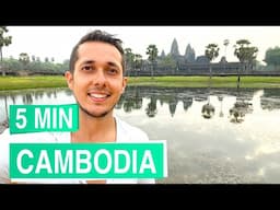 Cambodia in 5 minutes 🛕 Angkor Wat, Siem Reap and Phnom Penh