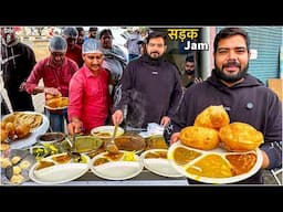 60/- Rs Pehalwan ji ka HIGHEST Selling Traffic Jam Nashta 😍 Street Food India