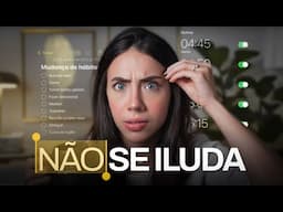 Cara, esse tipinho de rotina só funciona para influencer…