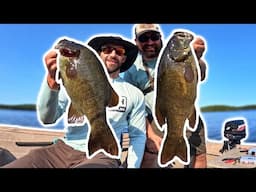 Finding a Secret Smallmouth Lake and Catching 100 Fish!