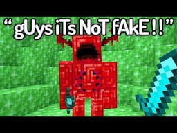 The FUNNIEST FAKE Minecraft Speedruns EVER...