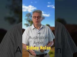 Sidney Nolan painter of Legends: Explore the Iconic Artworks of an Australian Master #famousartists