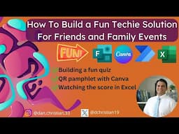 How To Build a Fun Techie Solution For Friends and Family Events