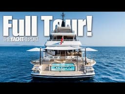 Full Tour - The Stunning Brand New Superyacht MY Alunya