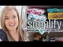 SIMPLIFYING to Reclaim Space | organization | simple joy filled living