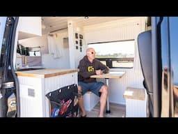 Mercedes Sprinter Van Tour / Unique Shower with Air Conditioner