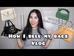 How & Where I Sell My Bags Vlog- Bottega Veneta, Fendi, Prada and YSL bags