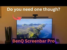 BenQ ScreenBar Pro Monitor Light Bar - Honest, blunt, and no BS review!