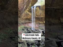 Lick Creek Falls - McCreary County, KY