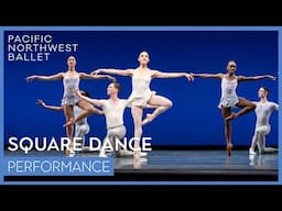 George Balanchine's Square Dance excerpt | Pacific Northwest Ballet