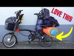 Tour On Your Folding Bike Like a BOSS (Brompton Setup)