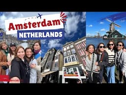 AMSTERDAM Travel Vlog | Netherlands | Keukenhof | Red Light District | Heineken | Zaanse Chans