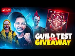 India's Top Guild War And Guild Test Live🔴 #guildwar #facecam #freefirelive