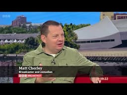 Matt Chorley (Broadcaster, Comedian) On BBC Breakfast [28.08.2024]