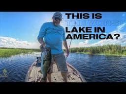 Fishing “the worst” bass fishing lake in America