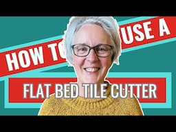 A BEGINNER'S GUIDE TO USING A FLAT BED TILE CUTTER FOR MOSAICS