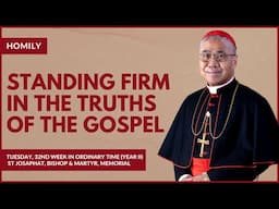 Standing Firm in the Truths of the Gospel - William Cardinal Goh (Homily - 12 Nov 2024)