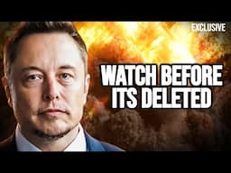 3 Mins Ago: Elon Musk LEAKED The Whole Secret About WEF, Deep State (2024)