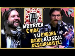 JIMMY fica PUT* com CONVIDADO que DEFENDE CHURRASCO na AIR FRYER