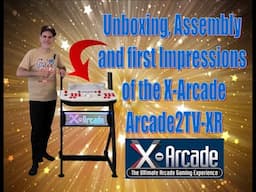 Assembly and First look at the X-Arcade Arcade2TV-XR