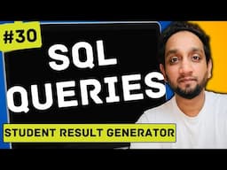 Student Result Generator SQL Interview Query - 30 | #30DaySQLQueryChallenge