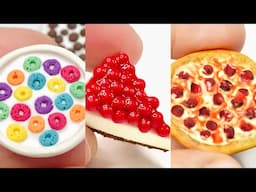 5 DIY Miniature Food | Polymer Clay Charm | Mini Food Dollhouse | Polymer Clay Earrings