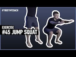 Get Stronger Legs with the Jump Squat Exercise // #45 Legs Exercise