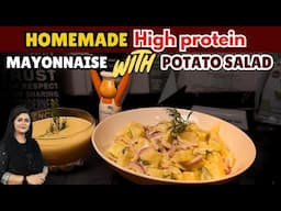 Homemade high protein mayonnaise I Chef Samina Jalil